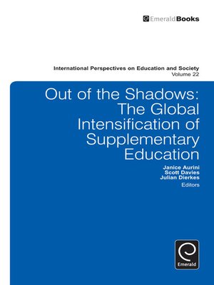 cover image of International Perspectives on Education and Society, Volume 22
